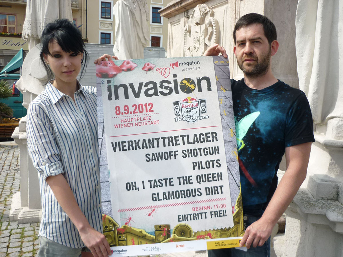 Invasion Festival 2012 am Hauptplatz / Foto: Stefan Kumnig