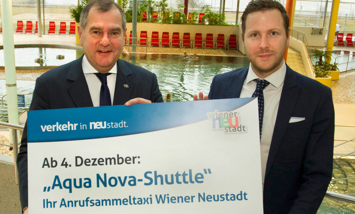 Aqua Nova-Shuttle / Foto: Wiener Neustadt/Weller