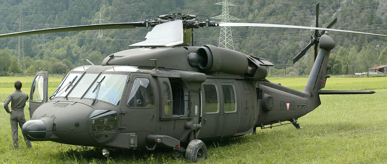 Black Hawk des Bundesheeres / Foto: Pflatsch via wikimedia.org