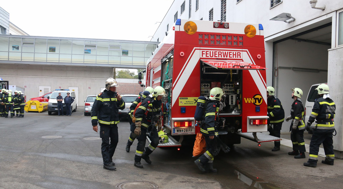 Brandschutzübung Justizanstalt / Foto: Presseteam Feuerwehr WN