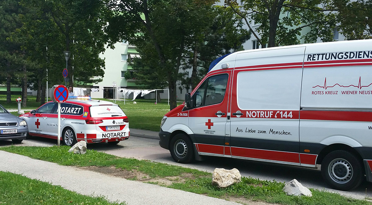 Notarzt und Rettungsdienst / Foto: Presseteam Feuerwehr Wiener Neustadt