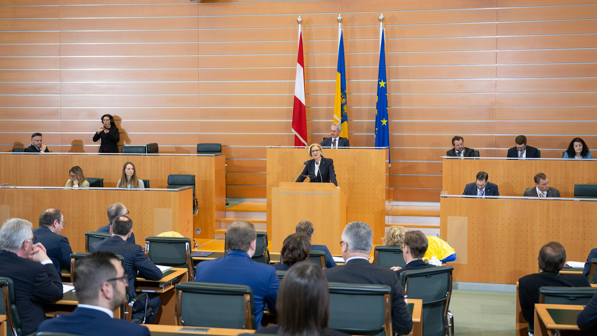 Konstituierende Sitzung des NÖ Landtages / Foto: © NLK Pfeiffer