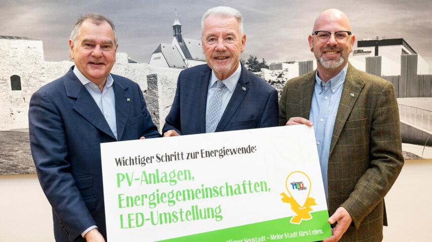 Energie-Projekte / Foto: Stadt Wiener Neustadt/Weller