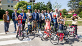 Eröffnung Fahrradübungsgarten / Foto: Stadt Wiener Neustadt/Weller