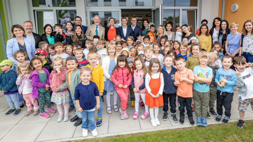 Eröffnung Kindergarten Fischabach Siedlung / Foto: Stadt Wiener Neustadt/Weller)