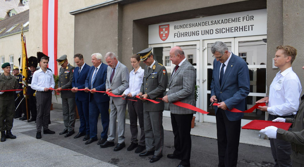 Eröffnung der Sicherheitsschule in Wiener Neustadt