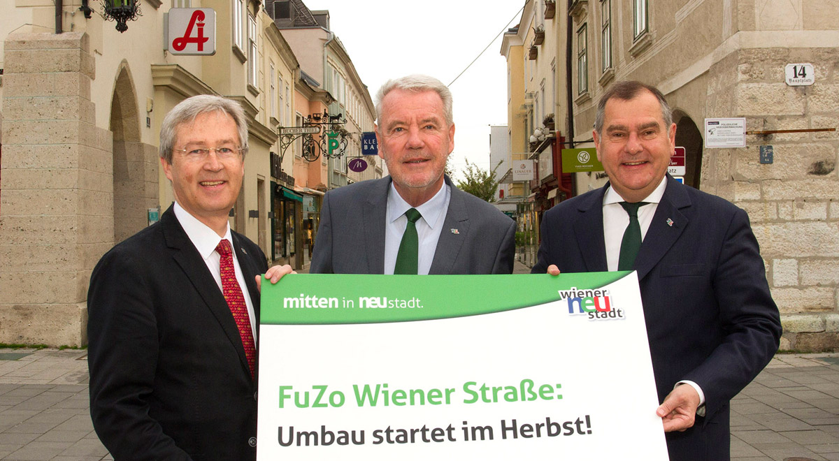 Fuzo Wiener Strasse / Foto: Wiener Neustadt/Weller