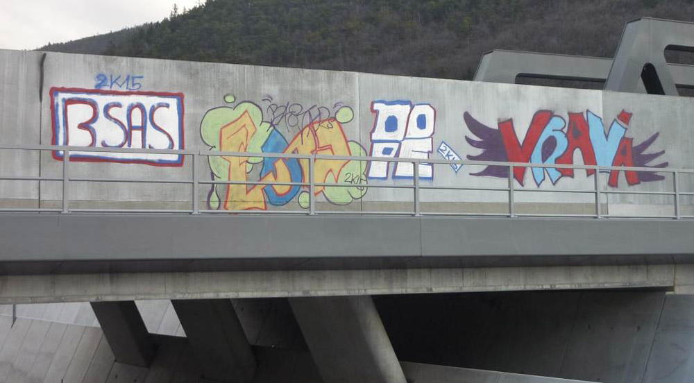 Graffitis / Foto: LPD NÖ