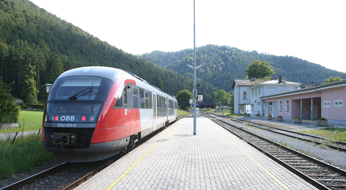 Gutensteiner-Bahn / Foto: Steindy via wikimedia (CC BY-SA 2.0 de)