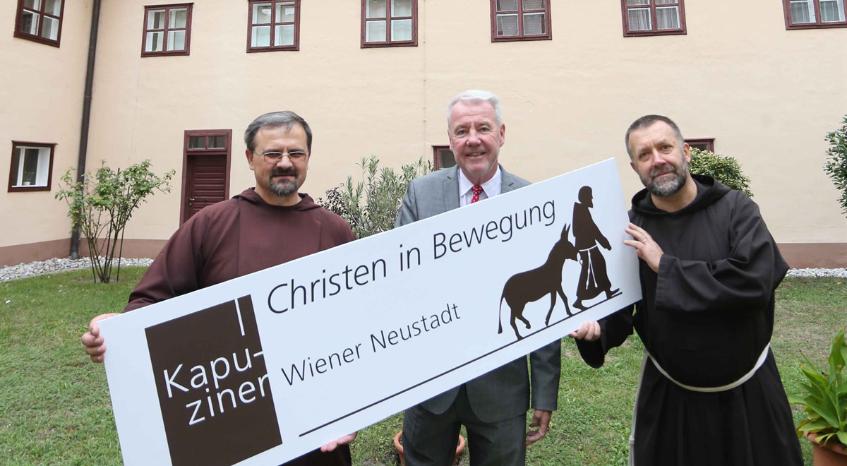 Kapuziner "Christen in Bewegung" / Foto: © Kapuzinerkloster Wiener Neustadt
