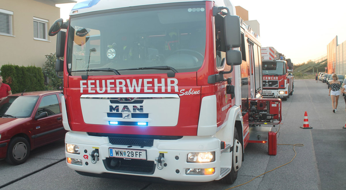 Einsatz Küchenbrand / Foto: Presseteam Feuerwehr Wiener Neustadt