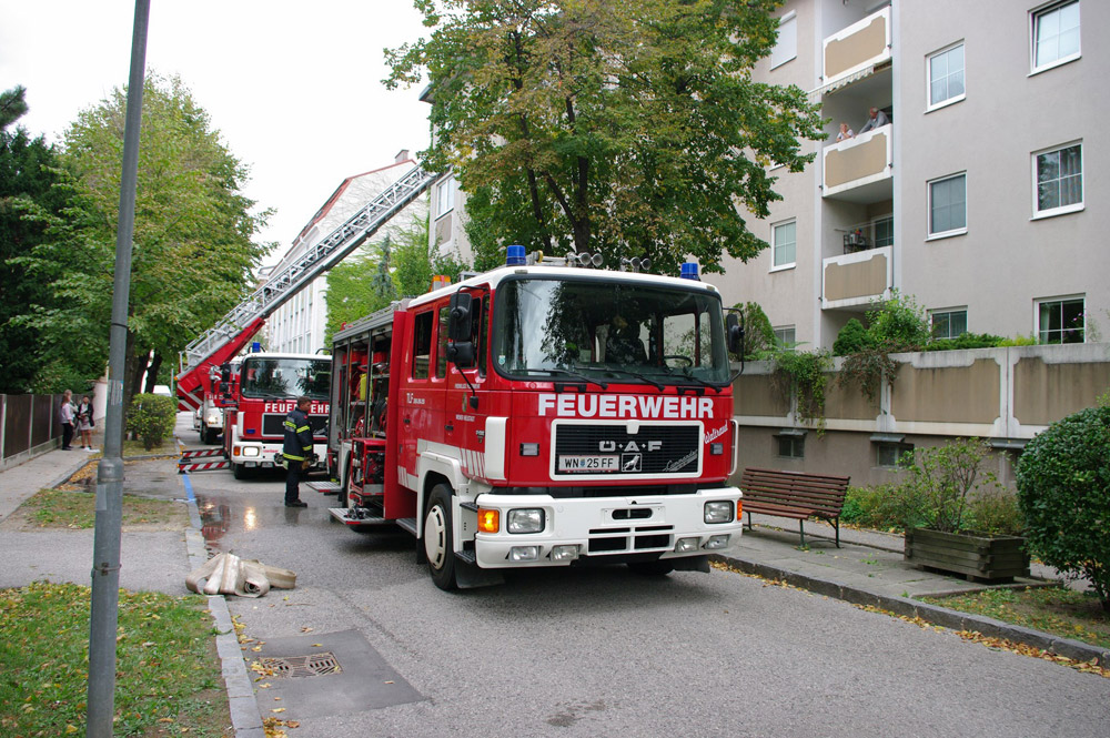 Küchenbrand Wiener Neustadt / Foto: Presseteam Feuerwehr Wiener Neustadt