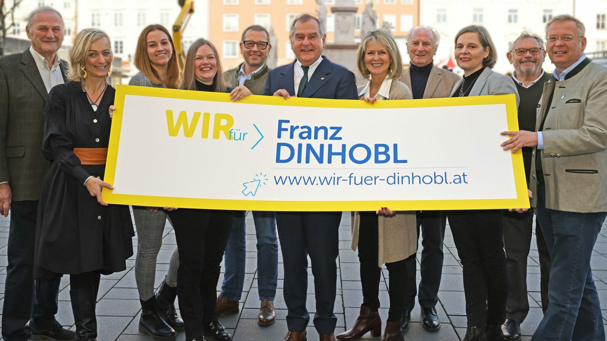 Personenkomitee Wir für Dinhobl / Foto: ÖVP Wiener Neustadt