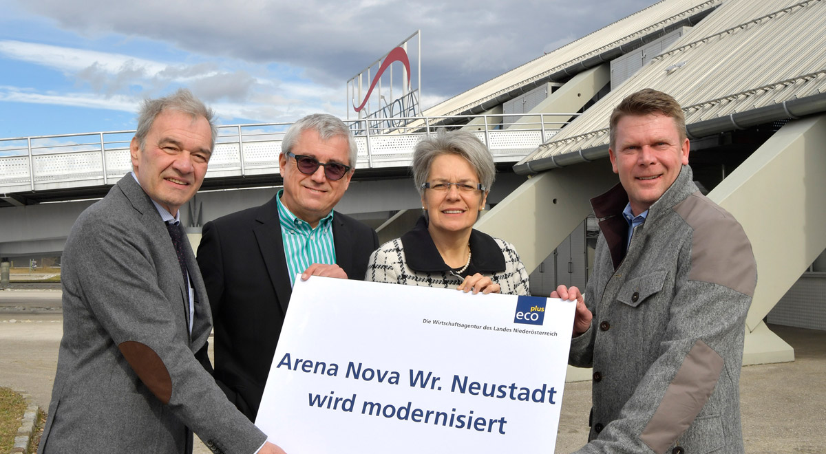 Modernisierung Arena Nova / Foto: © NÖ LPD/Pfeiffer