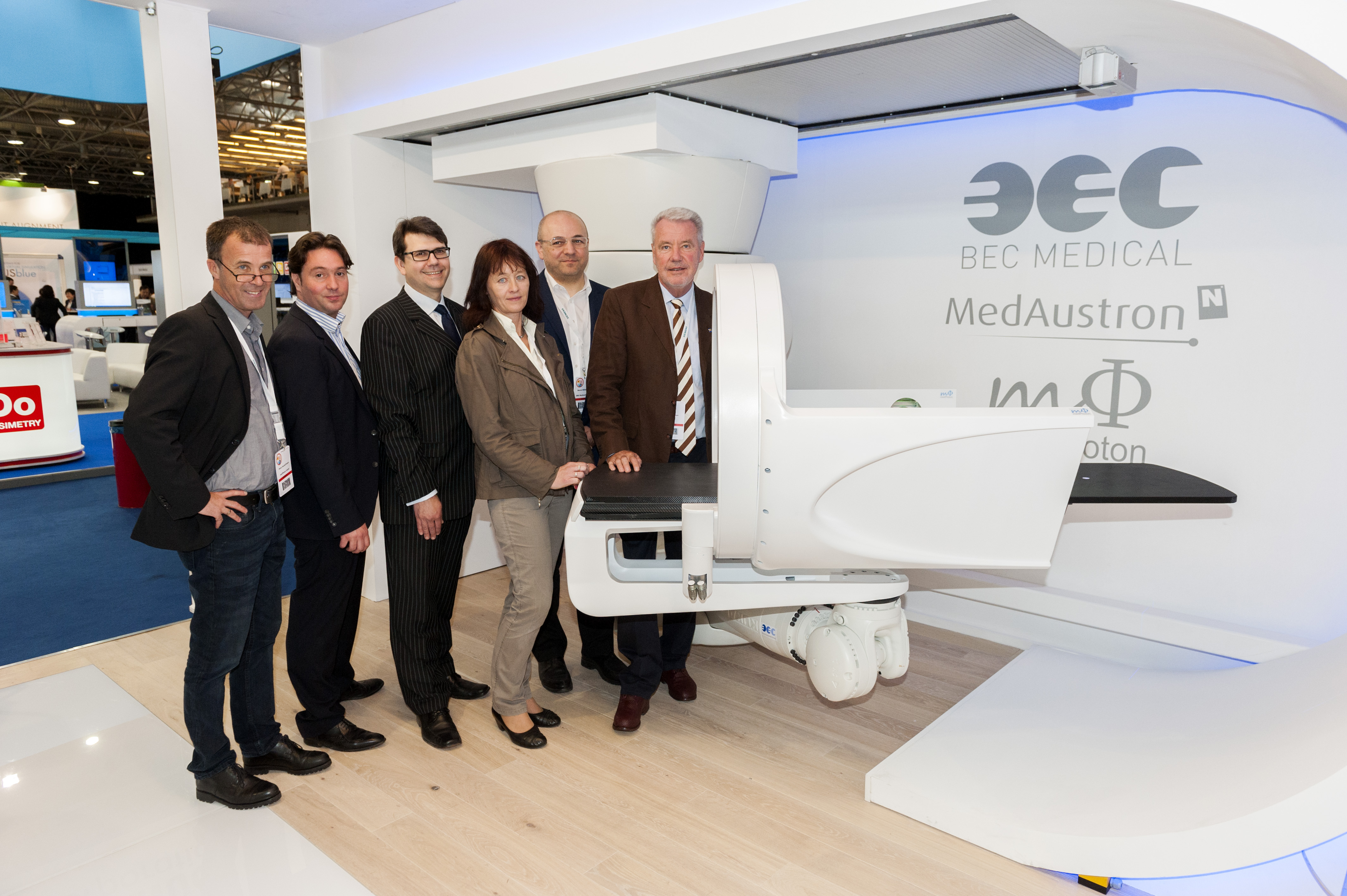 Neues Patientenpositionierungssystem der MedAustron / Foto: Franz Baldauf