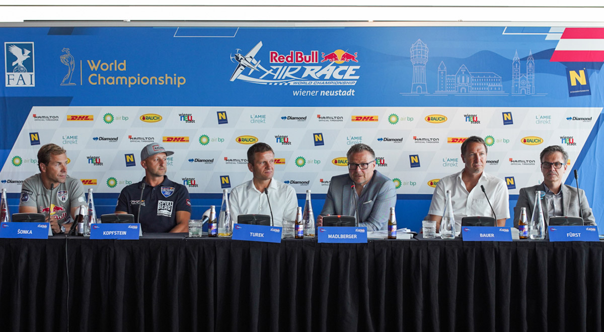 Red Bull Air Race Pressekonferenz / Foto: Cayenne Media Contacta/Milan Mosna