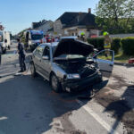 Schwerer Verkehrsunfall im Ortsgebiet von Felixdorf / Foto: RKNÖ/N.Lueger