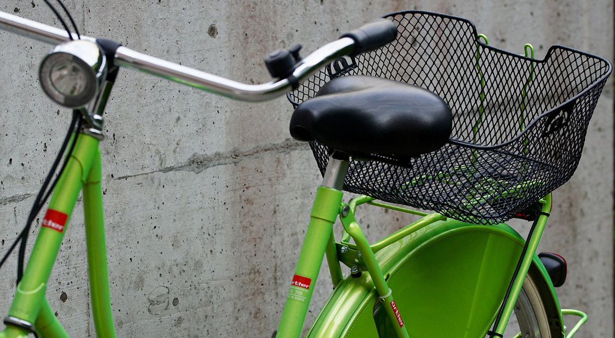 Fahrrad mit Korb / Foto: pixabay