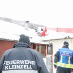 Teleskoplader bei Schneeräumung / Foto: Presseteam d. FF Wr. Neustadt