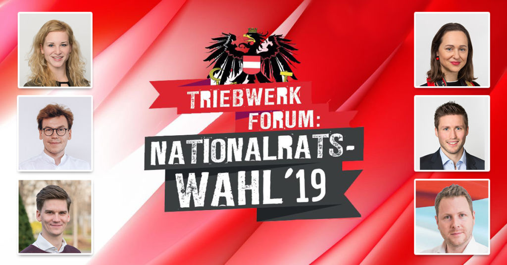 Triebwerk-Forum zur Nationalratswahl 2019