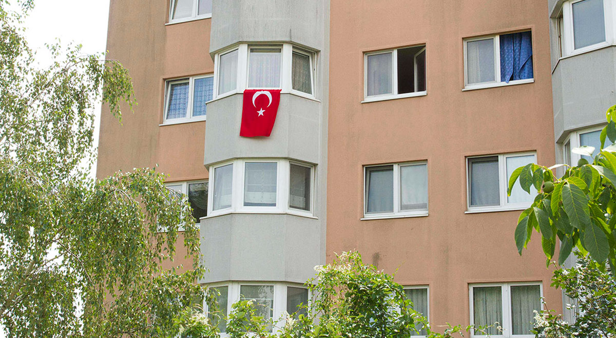 Türkische Fahne in Wiener Neustadt / Foto: Magistrat