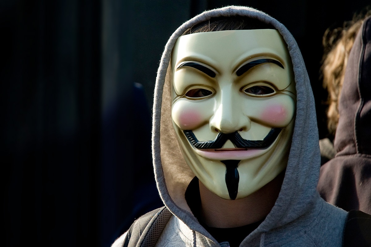 Vendetta-Maske / Foto: Al from Edinburgh, Scotland via wikimedia.org