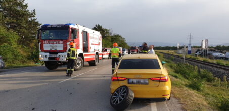 Verkehrsunfall Bad Fischau / Foto: Presseteam d. FF Wr. Neustadt