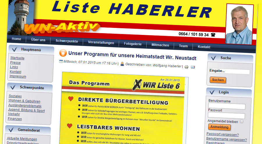 Website Liste Haberler / Foto: Screenshot Website