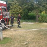 Feuerwehreinsatz am Biotop im Stadtpark / Foto: Presseteam d. FF Wr. Neustadt