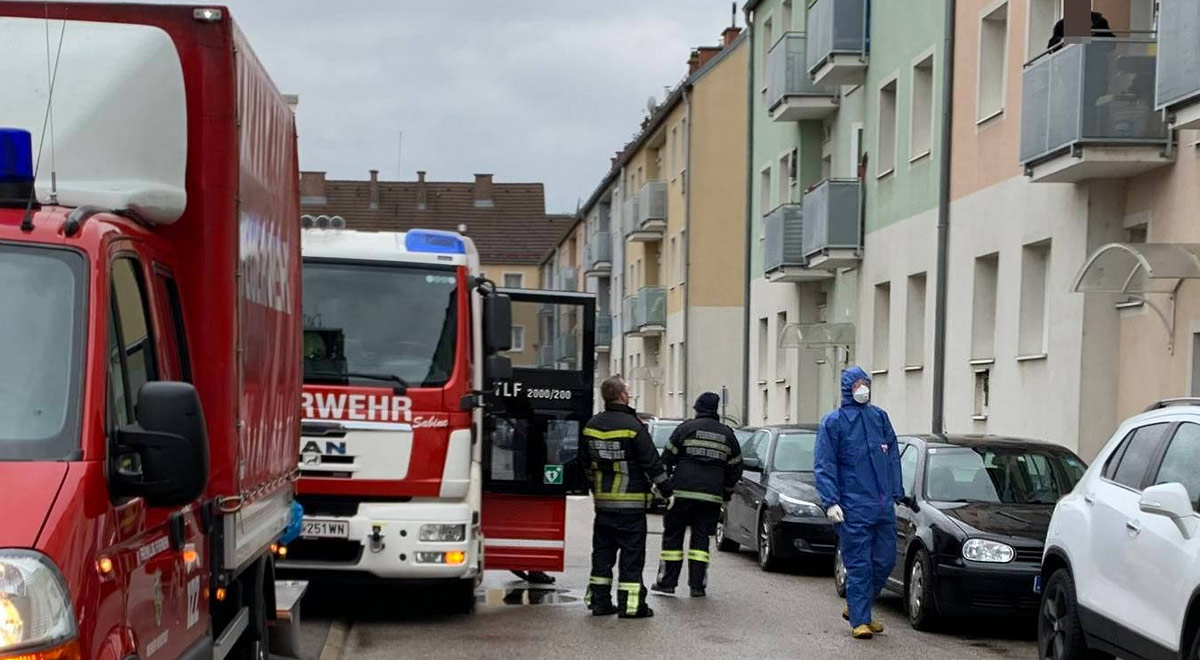 Feuerwehreinsatz: illegaler Ofen / Foto: Presseteam d. FF Wr. Neustadt