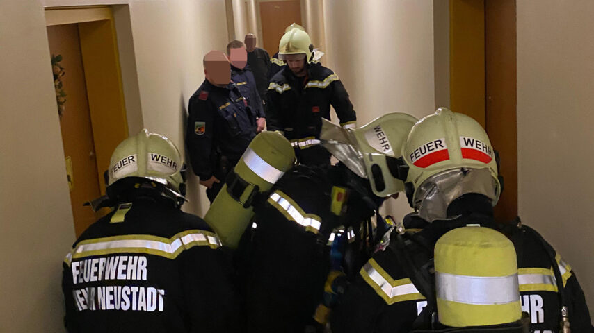 Feuerwehreinsatz / Foto: Presseteam d. FF Wr. Neustadt