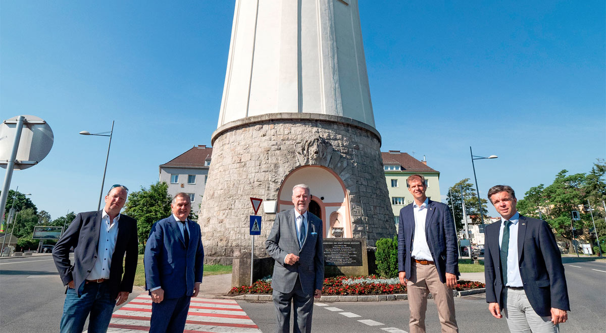 Permanente Führungen im Wasserturm / Foto: ©Stadt Wiener Neustadt/Weller