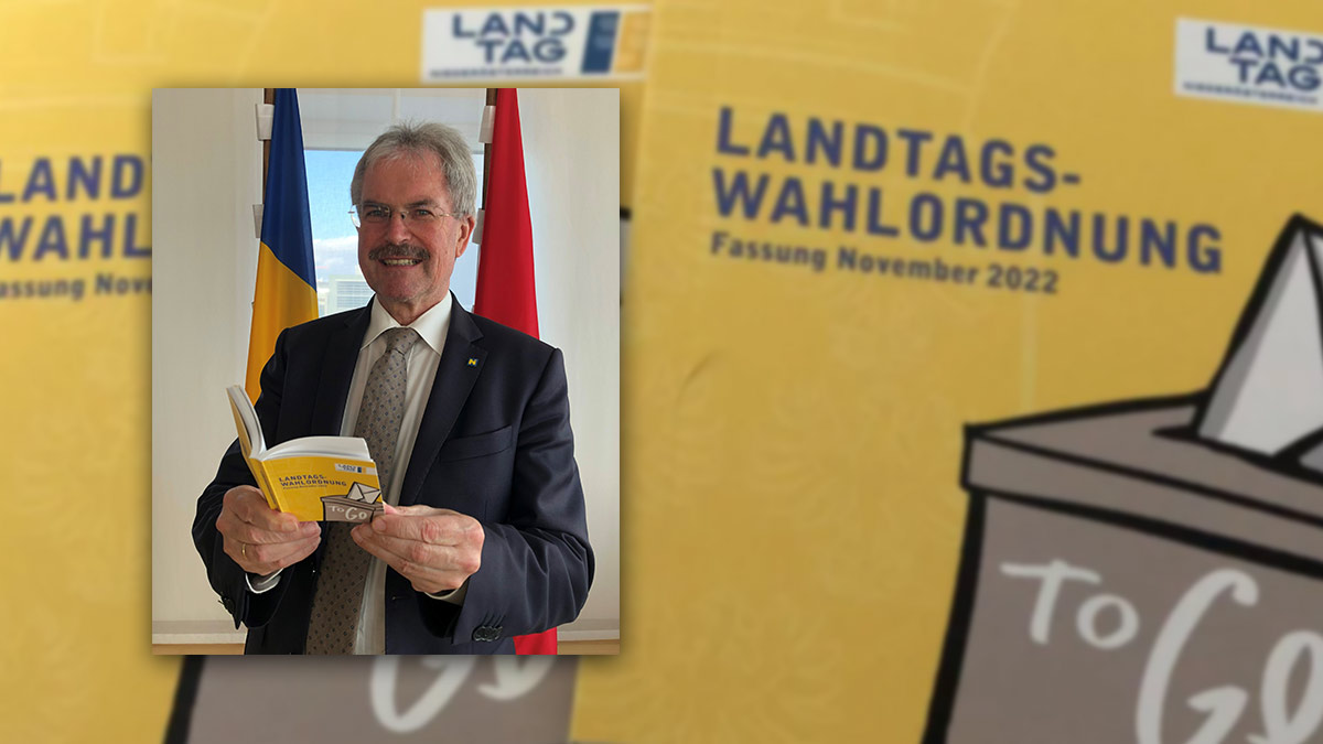 Landtagswahlordnung to go / Foto: © NÖ Landtag/Fuchs