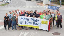 Radparade in Wiener Neustadt / Foto: Radlobby Wr. Neustadt