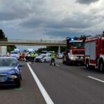 Unfall bei Leobersdorf / Foto: Presseteam d. FF Wr. Neustadt