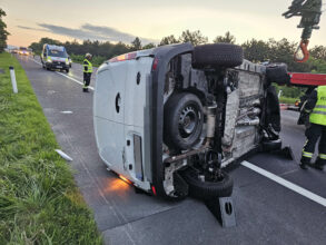 Verkehrsunfall / Foto: Presseteam d. FF Wr. Neustadt