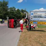 Schwerer Verkehrsunfall beim Wasserturm / Foto: Presseteam d. FF Wr. Neustadt