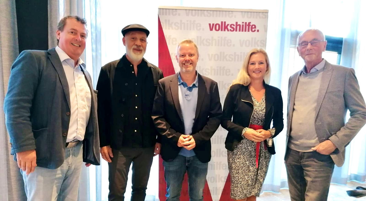 Volkshilfe-Klausur in Wiener Neustadt / Foto: Horst Pammer, Erich Fenninger, Rainer Spenger, Petra Vorderwinkler und Ewald Sacher	